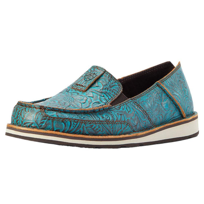 Women's Brushed Turquoise Casual