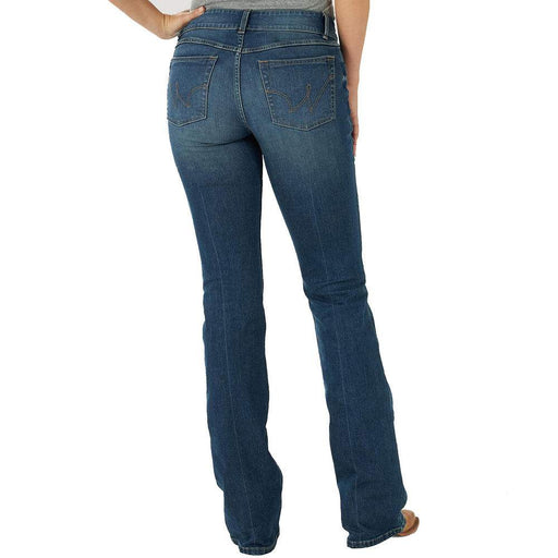 Wrangler Retro Women's Medium Wash High Rise Helen Flare Jeans