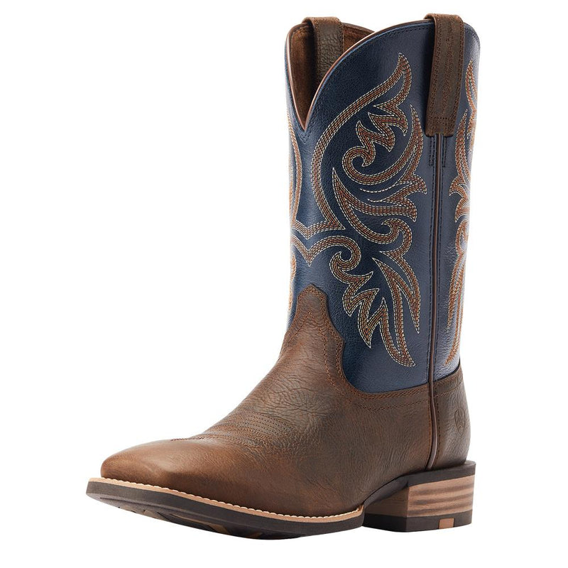 Men's Slingshot Rowdy Rusty Dark Denim Square Toe Boot