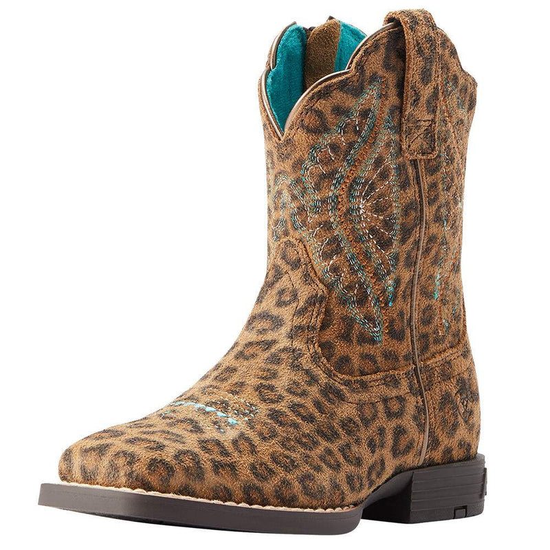 Toddlers Primetime Easy Fit Faded Leopard Boot