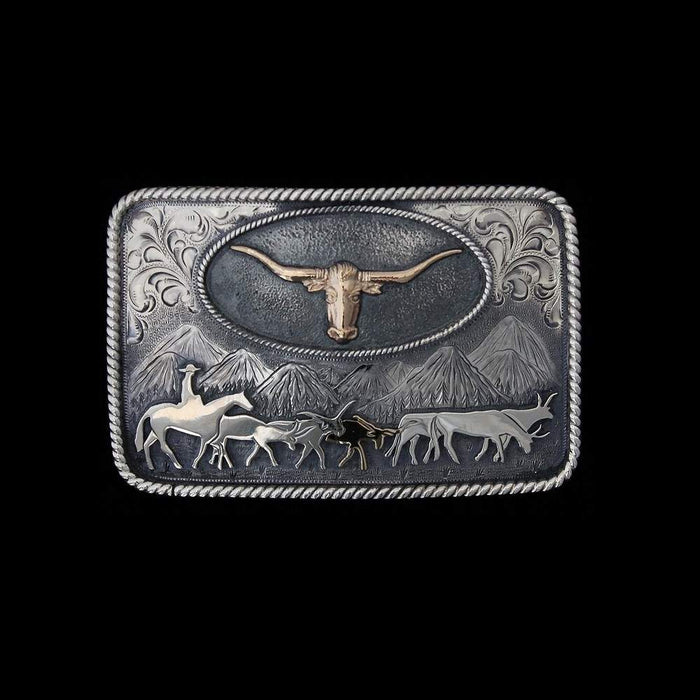 The Trail Drive Trophy Buckle
