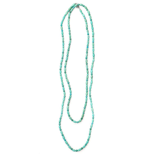 Green Turquoise Beaded Necklace