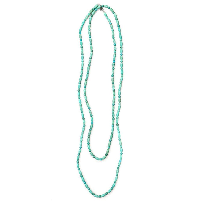 Green Turquoise Beaded Necklace