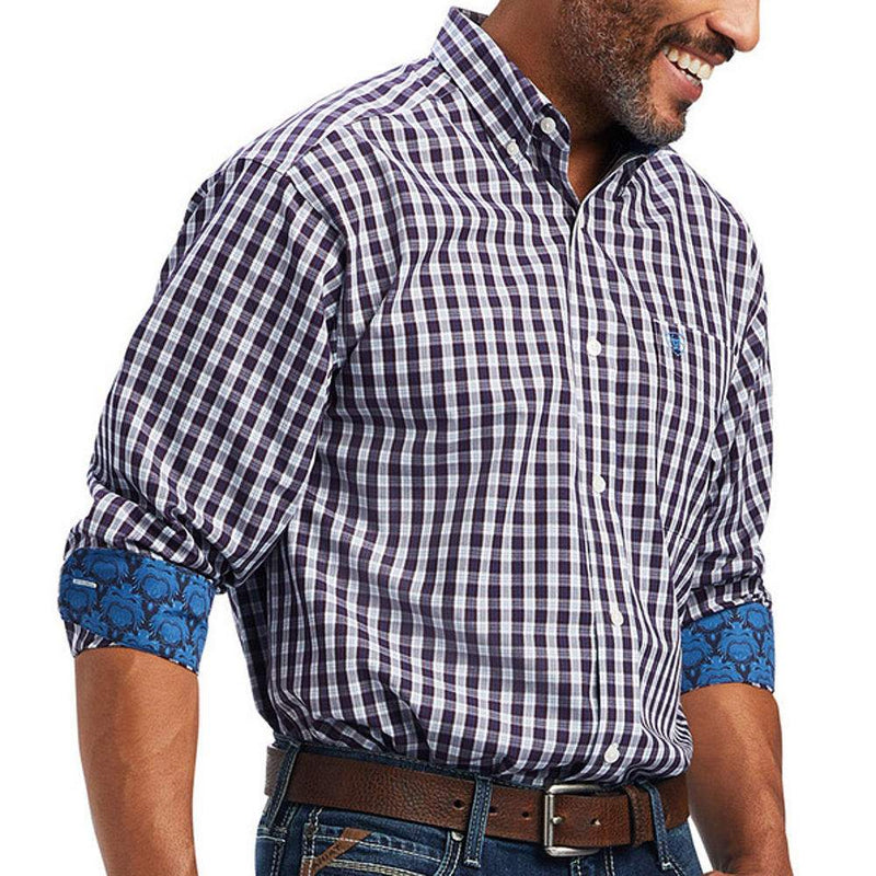 Men's Wrinkle Free Donny Fitted Shirt