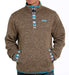 Men's Fleece Pullover Quarter Snap
