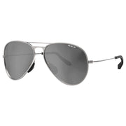 Wesley Brushed Silver Sunglasses