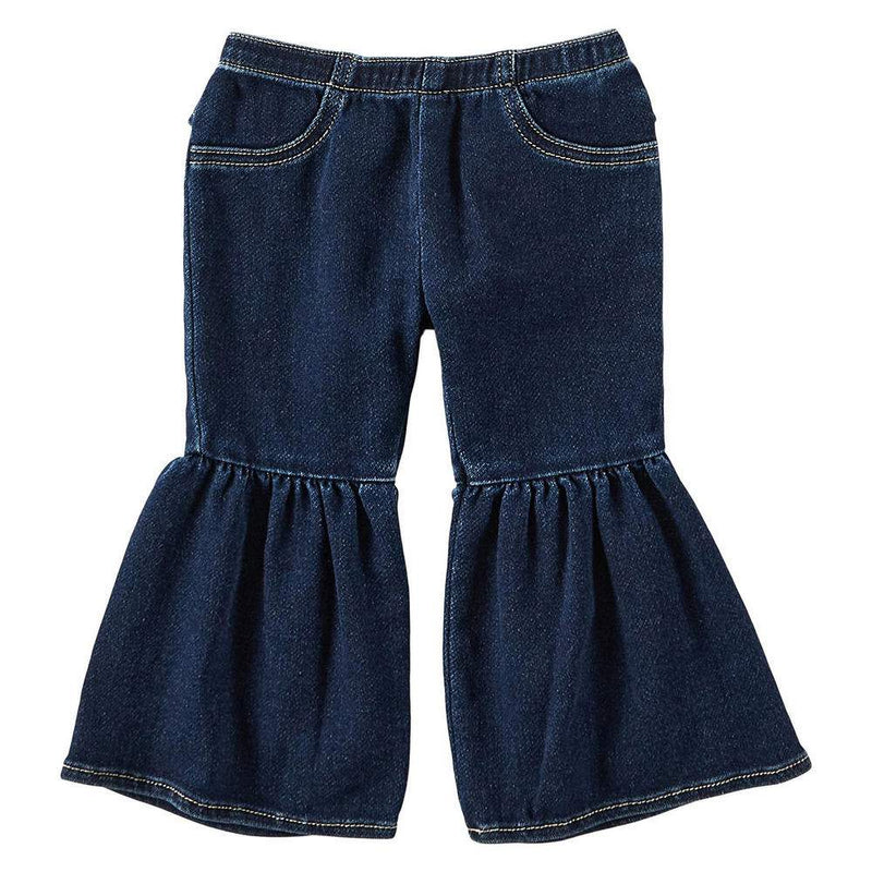 Baby Girl Ruffle Leg Flare Jean