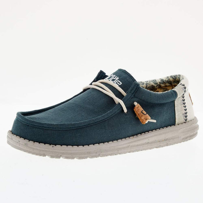 Men's Hey Dude Wally Line Natural Teal