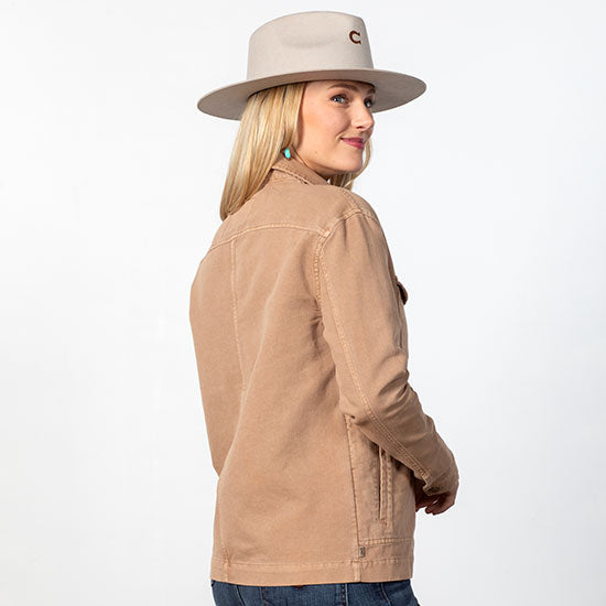 Kimes Ranch Cloverleaf Brown Shirt Jacket