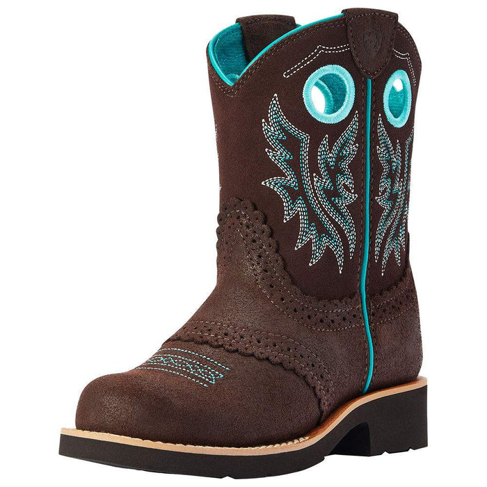 Kids Ariat Fatbaby Cowgirl Royal Western Boot
