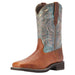 Women's Delilah Brown/Teal Boot