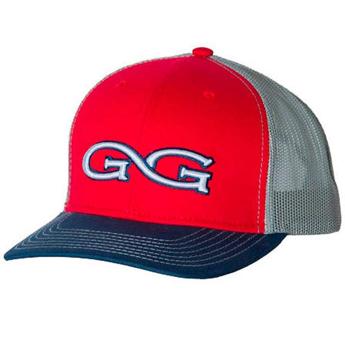 Game Guard Men's Red Tricolor cap