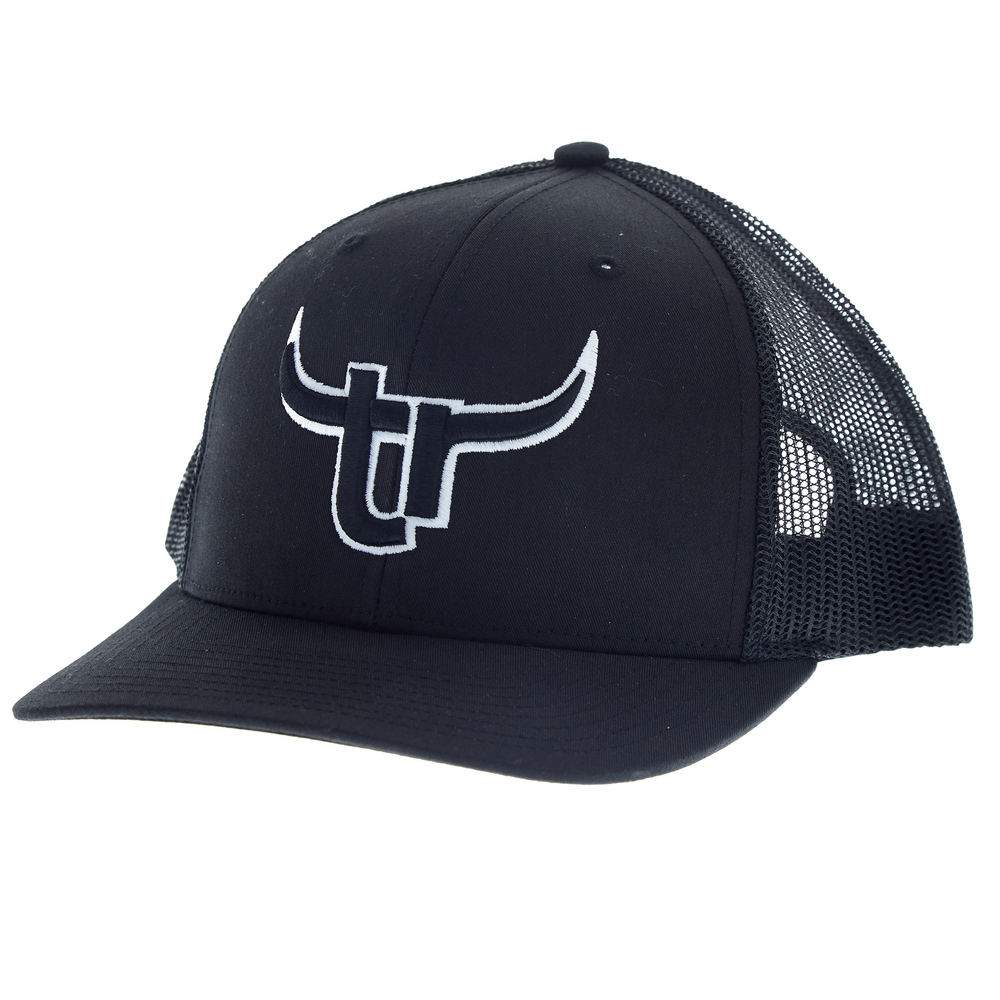 Teamroper Team Roper Black and White Cap