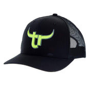 Team Roper Black and Neon Cap