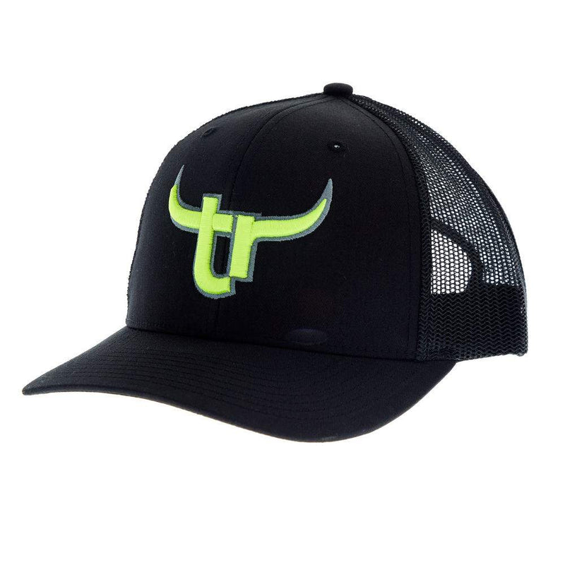 Team Roper Black and Neon Cap
