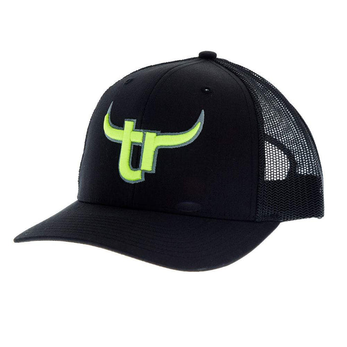 Team Roper Black and Neon Cap