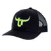 Team Roper Black and Neon Cap