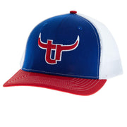 Team Roper Royal Blue and Red Cap