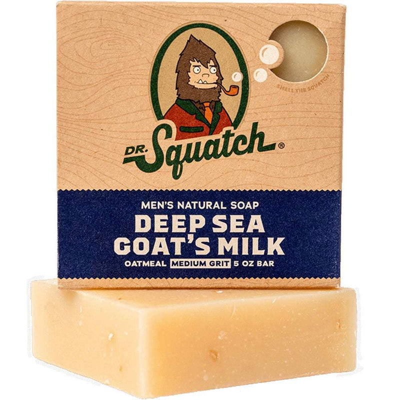 Dr. Squatch Deep Sea Goat's Milk Bar Soap