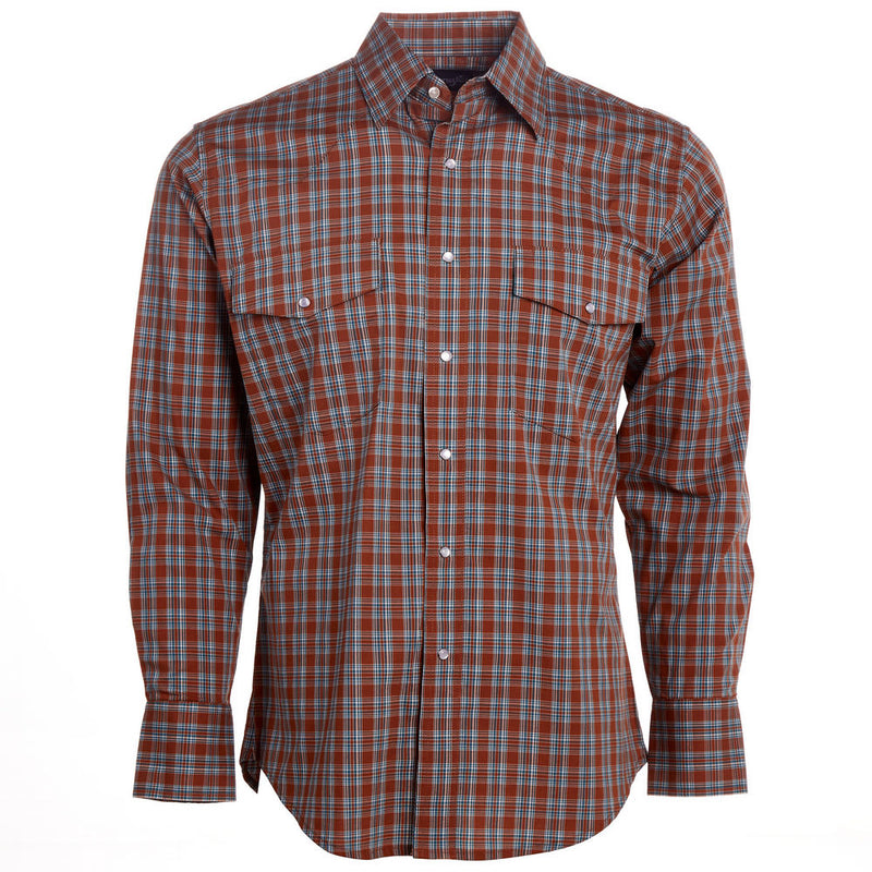 Men's Retro Plaid 2 Pack Snap Shirt