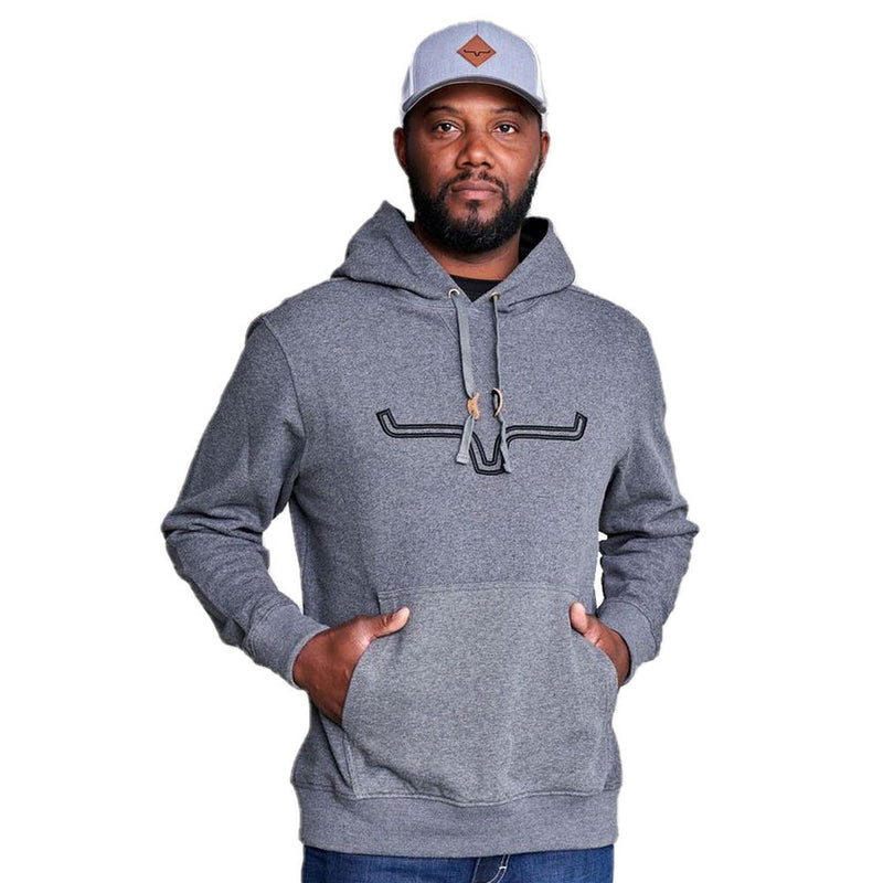 Men's Charcoal Heather Fast Talker Hoodie
