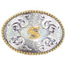 M&F S Initial Belt Buckle