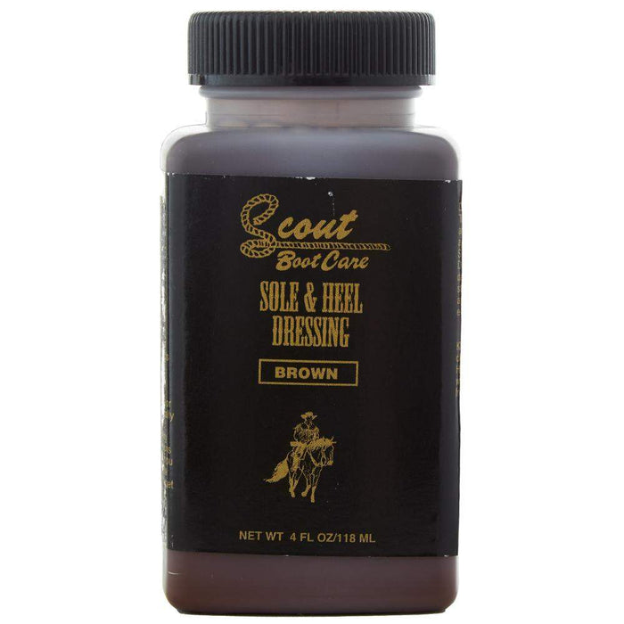 Scout Brown Sole and Heel Dressing 4oz