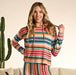 Serape Stripe Hoodie