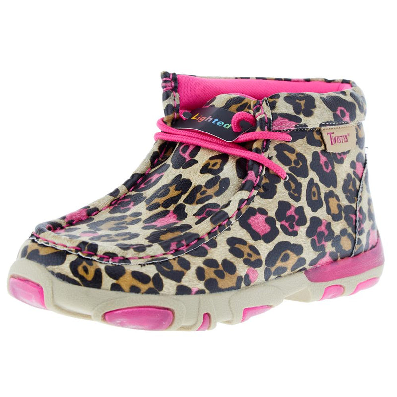 Twister Youth Maisie Leopard Casual Shoe