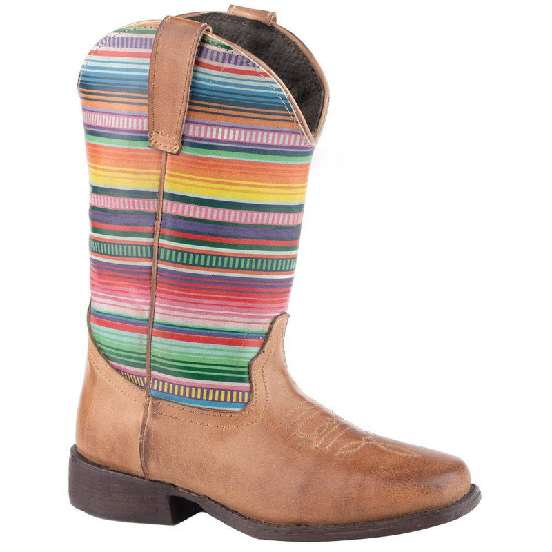 Roper Footwear Children's Cora Serape Cowgirl Boot