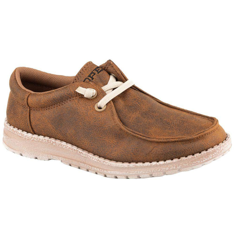 Roper Footwear Children's Hang Loose Lace Up Casual Shoe