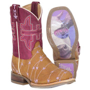 Tin Haul Footwear Kids Don't Touch Cool Moo Sole Boot