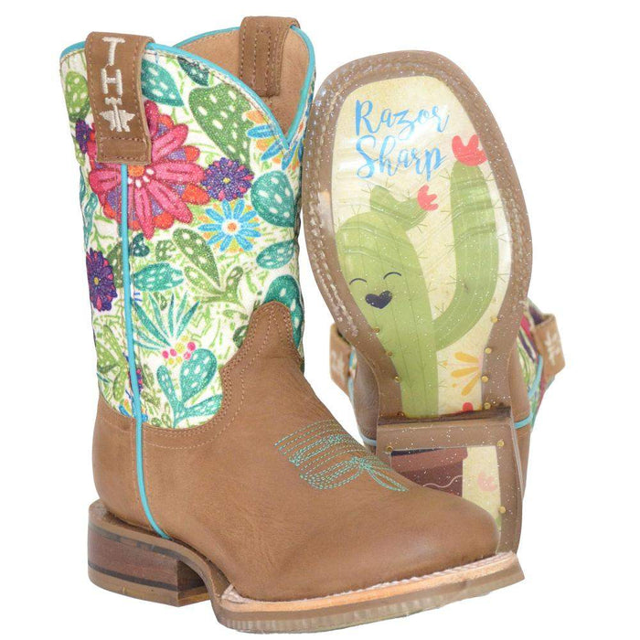 Kids Sparkle Cactus Razor Sharp Sole Boot