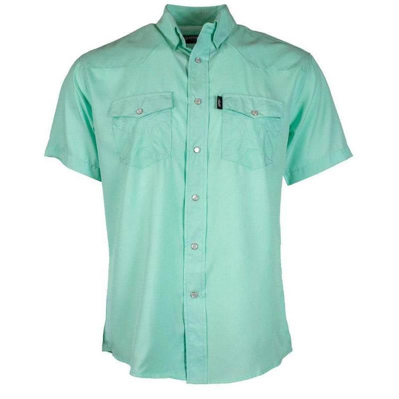 Hooey Men's Sea Foam Pearl Snap Shirt