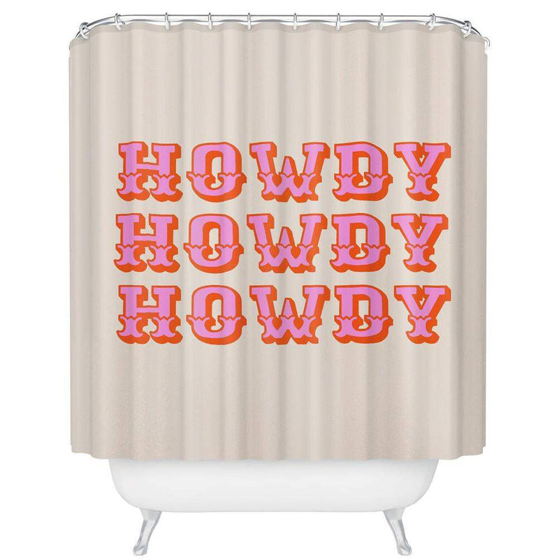 Deny Designs Howdy Howdy Shower Curtain