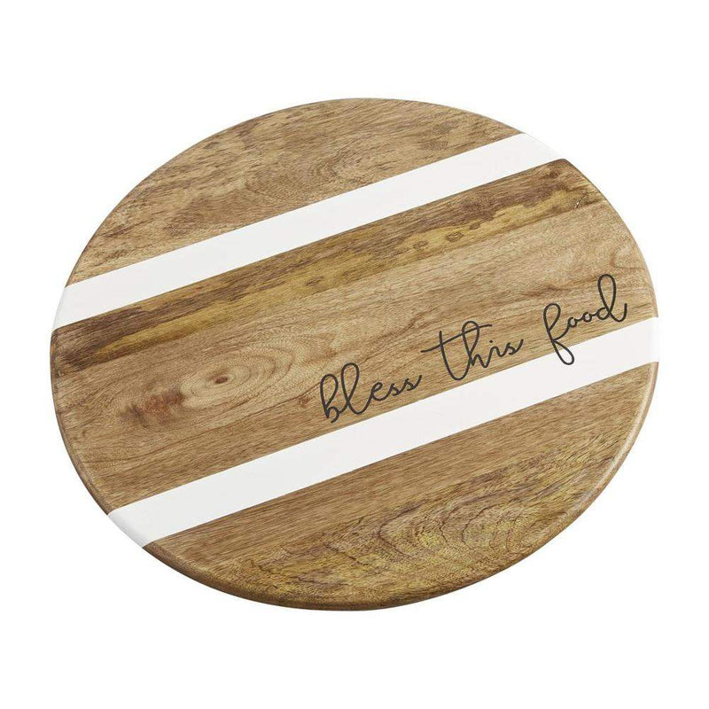 Mud Pie Bless This Food Lazy Susan