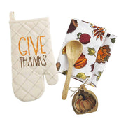 Give Thanks Oven Mitt Set