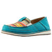 Women's Suede and Turquoise Serape Cruiser