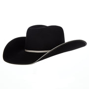 4X Tuff Hedeman Black Snake Eyes Felt Hat