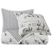HiEnd Accents King Ranch Life Western Toile Reversible Quilt Set
