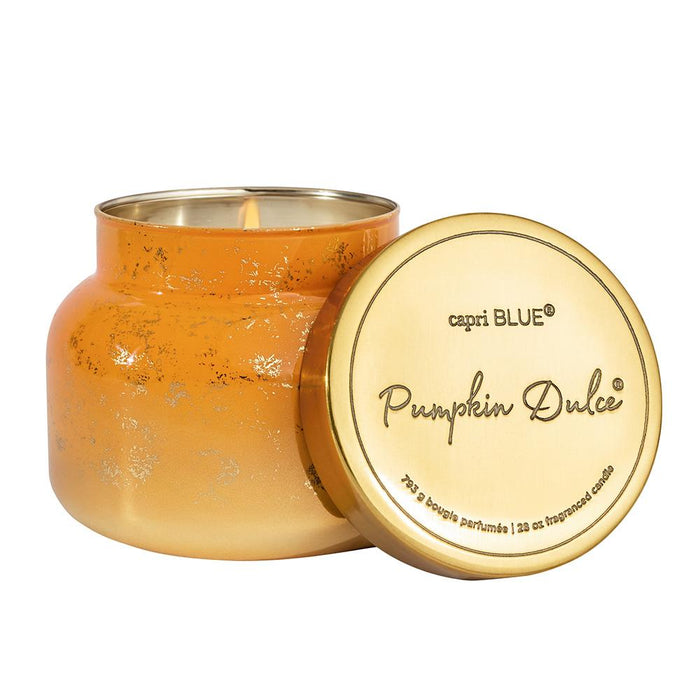 Pumpkin Dulce Glimmer Oversized 28 oz. Jar