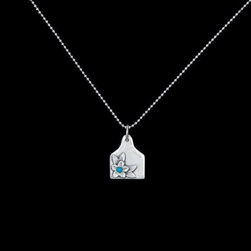 The Turquoise Blossom Eartag Pendant