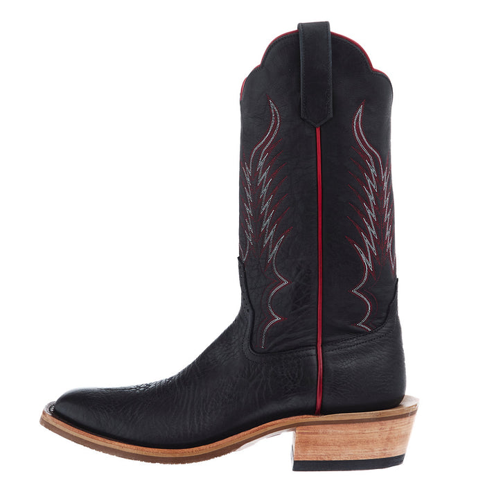 Rios Of Mercedes Men`s Ride Ready Black Oiled Shoulder 15in Black Buffamonte Top Boot