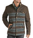 Men's Wool Serape and Canvas Coat