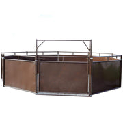 Quicksilver Sheeted Round Pen Panel 8X6