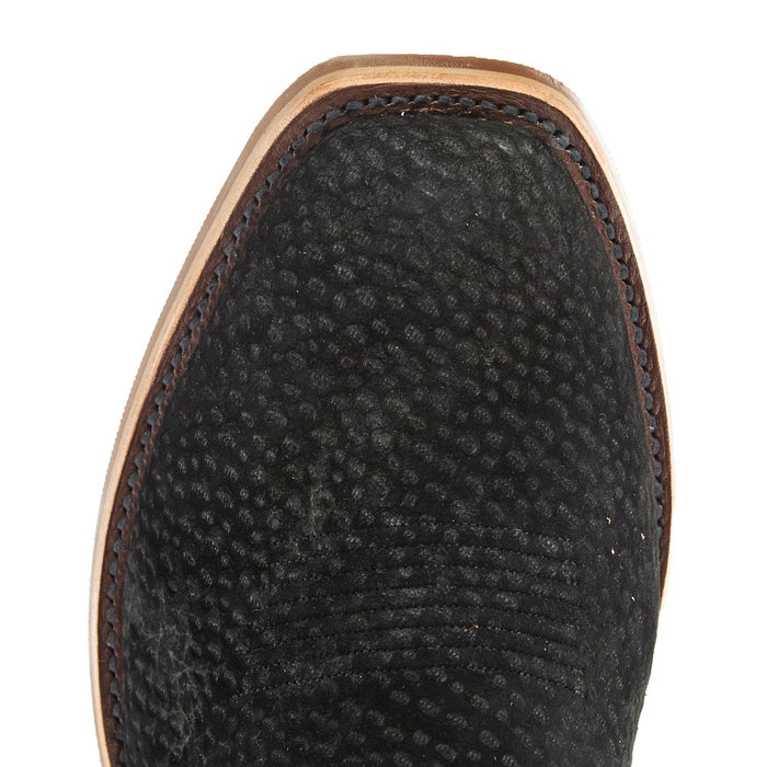 Rios Of Mercedes Men's Ride Ready Black Carpincho Vamp 15in Sangria Lustre Kidskin Top