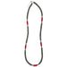 Faux Navajo Pearl Disc Melon Bead Necklace