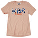 NRS Ranch Peach Hawaiian Logo Tee