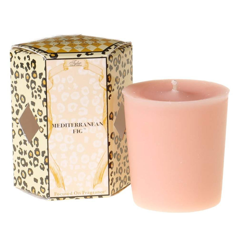 Tyler Candle Co 2oz Votive Mediterranean Fig Candle 16055