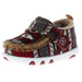 Hooey Red Aztec Driving Moc